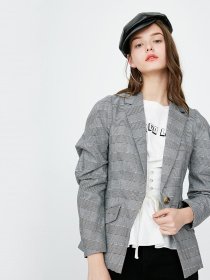 Жакет Only модель 118108538H91_чорний з білим Фото