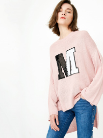 Джемпер Only модель 118124525C15_рожевий комб. Фото