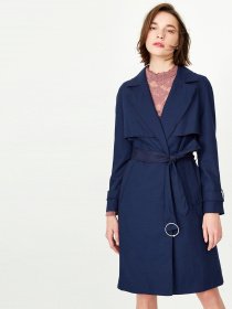 Плащ Only модель 118136508E39_т.синій Фото