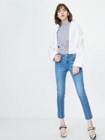 Скинни джинсы Only модель 118149636J33_синій Фото