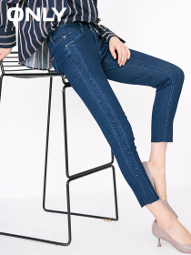 Скинни джинсы Only модель 118149639J35_т.синій Фото