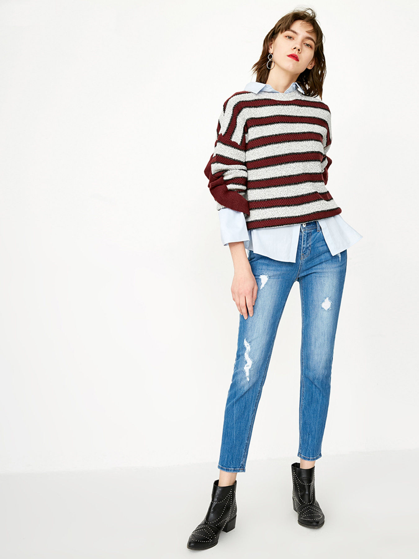 Скинни джинсы Only модель 118149663J33_синій Фото