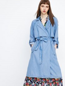 Плащ Only Модель 118254511J32_с.синій Фото