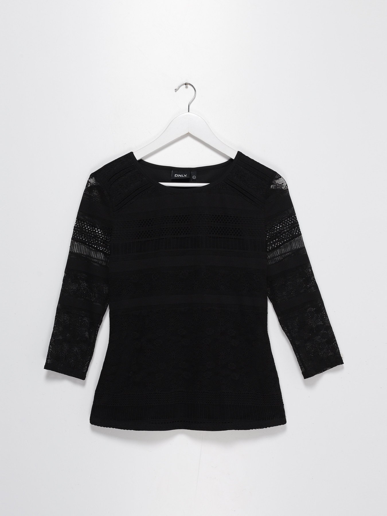 Лонгслив Only модель 116330519010_чорний Фото