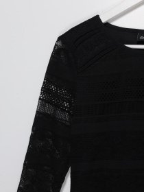 Лонгслів Only модель 116330519010_чорний Фото