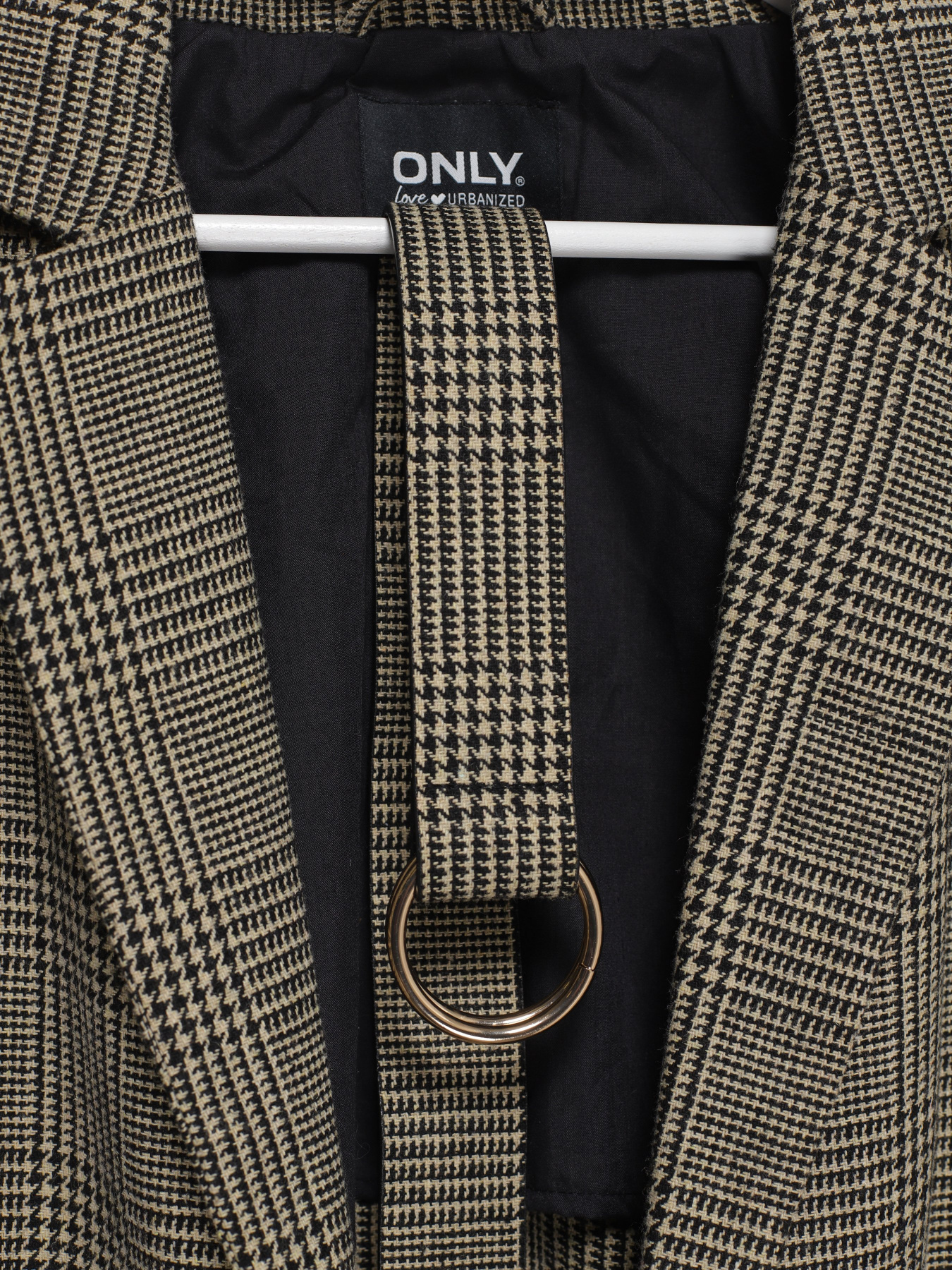 Жакет Only модель 118308520H59_бежевий з чорним Фото