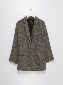 Жакет Only модель 118308520H59_бежевий з чорним Фото