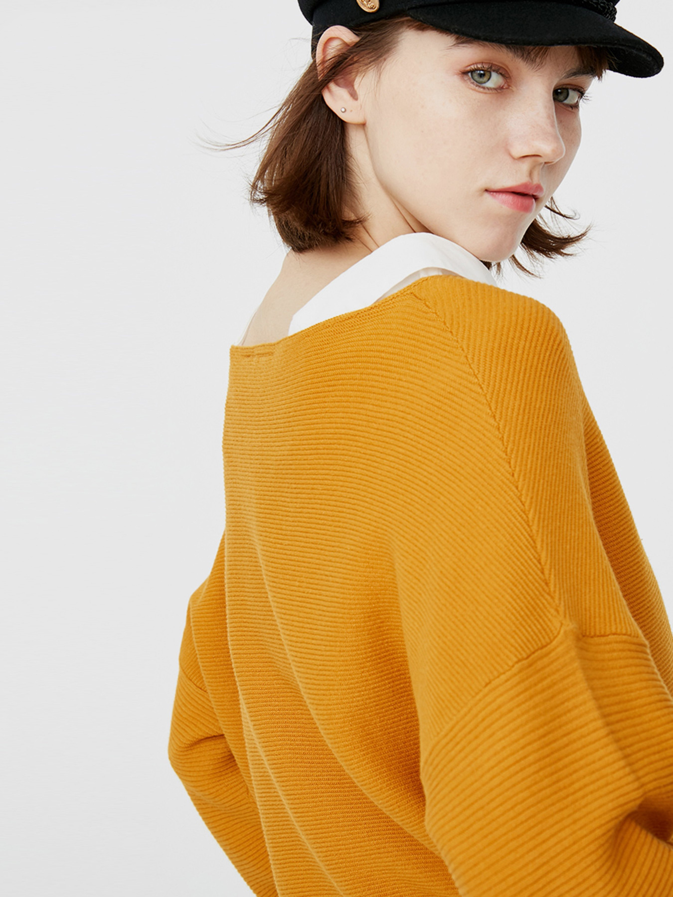 Джемпер Only модель 118324551F10_гірчичний Фото