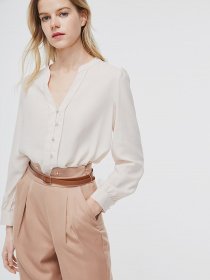 Блуза Only модель 119105505A14_с.бежевий Фото