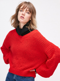 Джемпер Only модель 119124526F17_червоний Фото