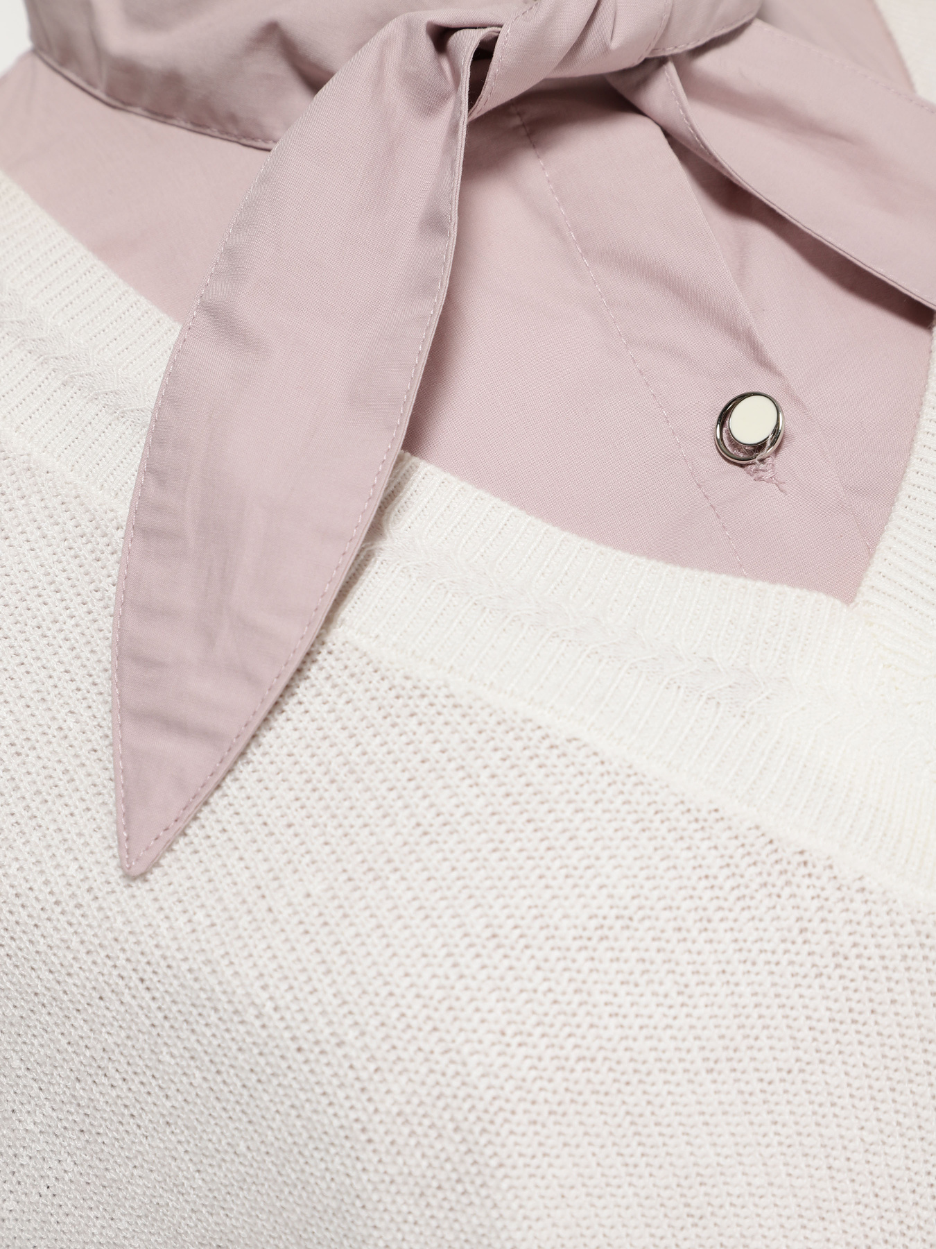 Повсякденний костюм Only модель 119124529S04_рожевий з білим Фото