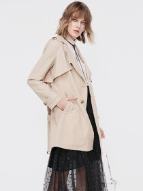 Плащ Only модель 119136524C12_с.бежевий Фото