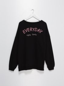 Світшот Only модель 11939S566S01_чорний комб. Фото