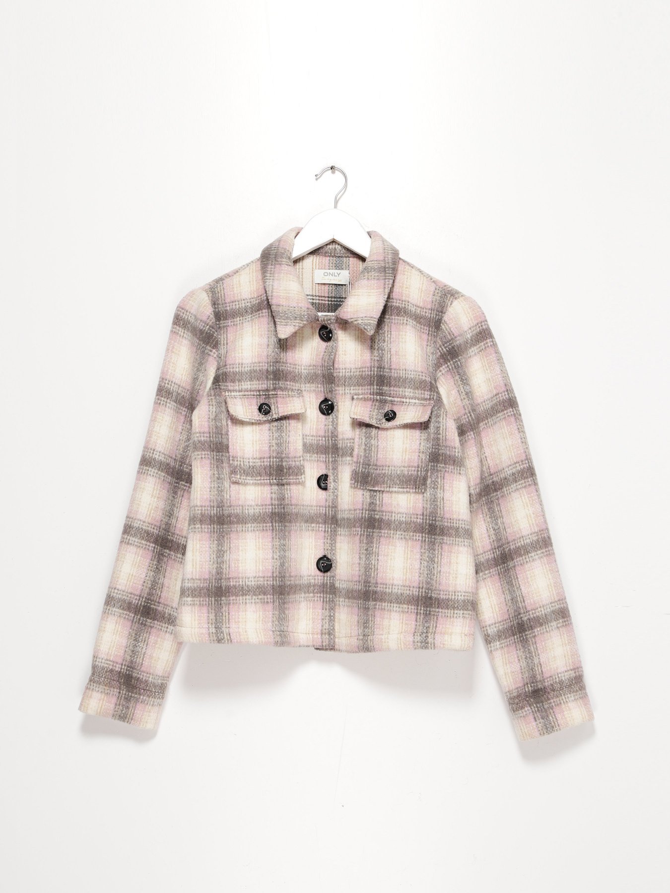 Сорочка Only модель 15208838_комб. з рожевим Фото