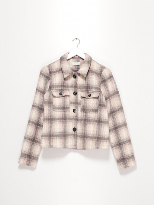 Рубашка Only модель 15208838_комб. з рожевим Фото