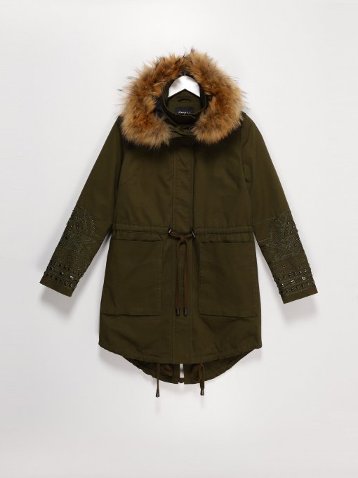 Парка Only модель 115322002046_хакі Фото