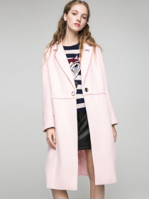 Пальто Only модель 117136503A13_с.рожевий Фото