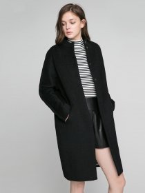 Пальто Only модель 117136504E40_чорний Пальто Only модель 117136504E40_чорний Фото