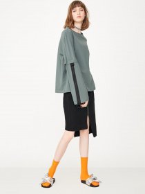 Лонгслів Only модель 117302506E56_оливковий Фото