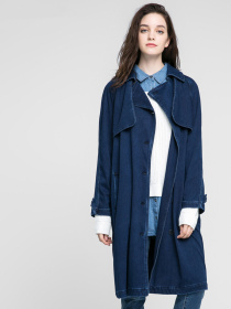 Плащ Only модель 116354512930_т.синій Фото