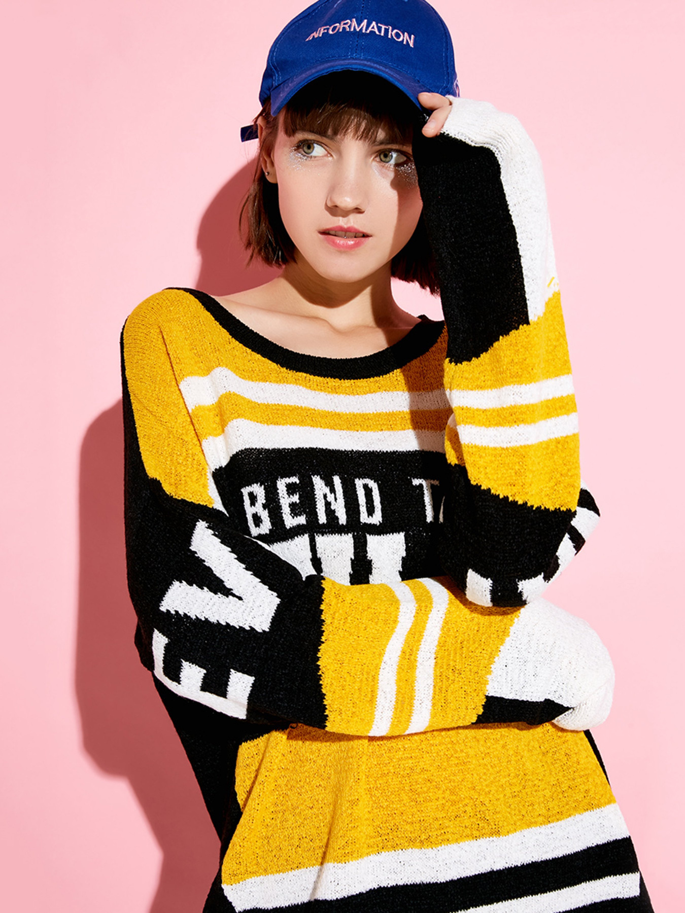 Джемпер Only модель 117324534D09_комб. Фото