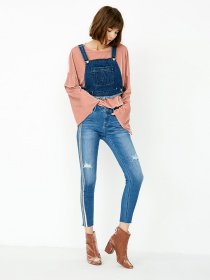 Скинни джинсы Only модель 117349612J33_синій комб. Фото