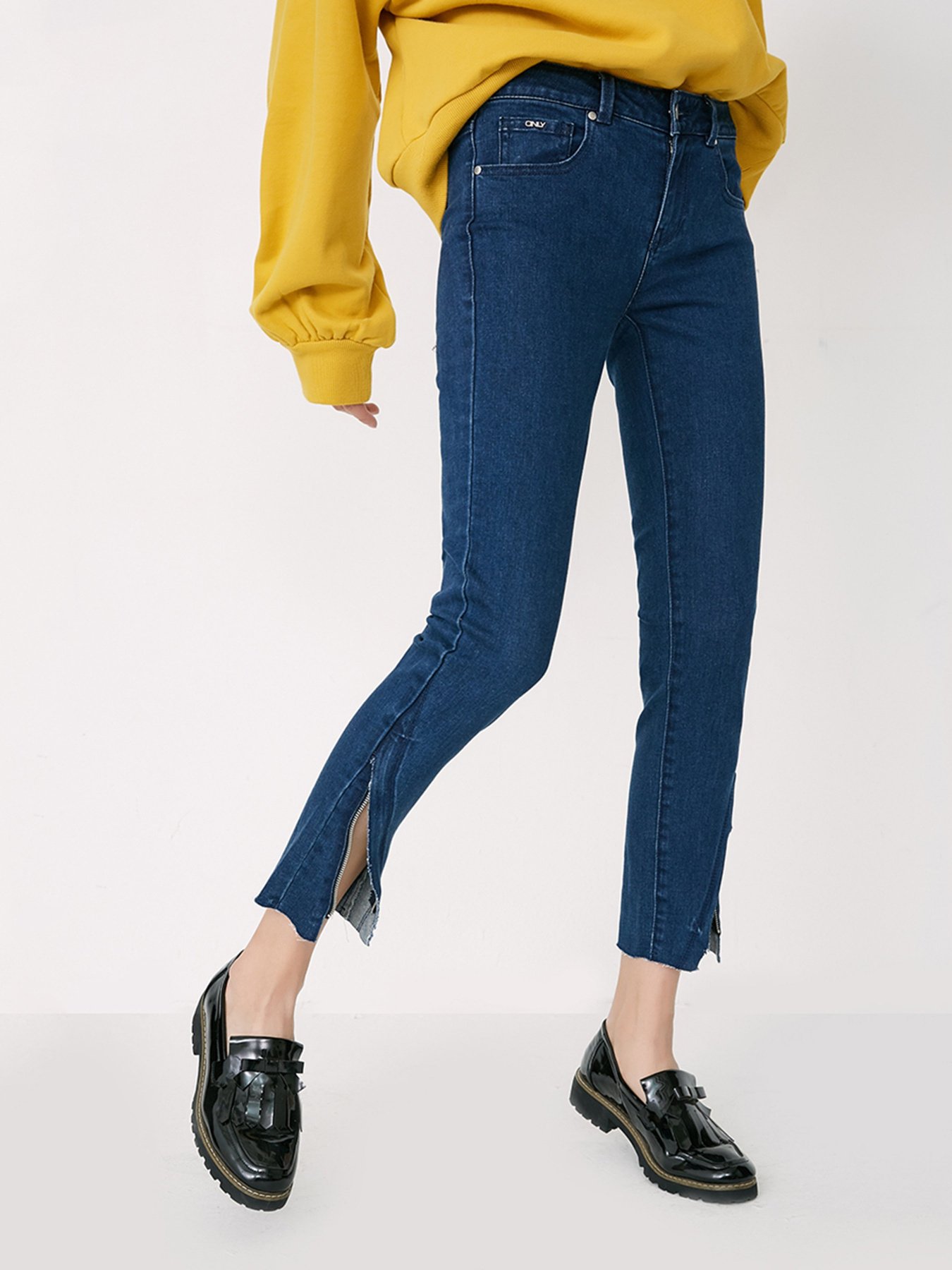 Скинни джинсы Only модель 117349629J35_синій Фото