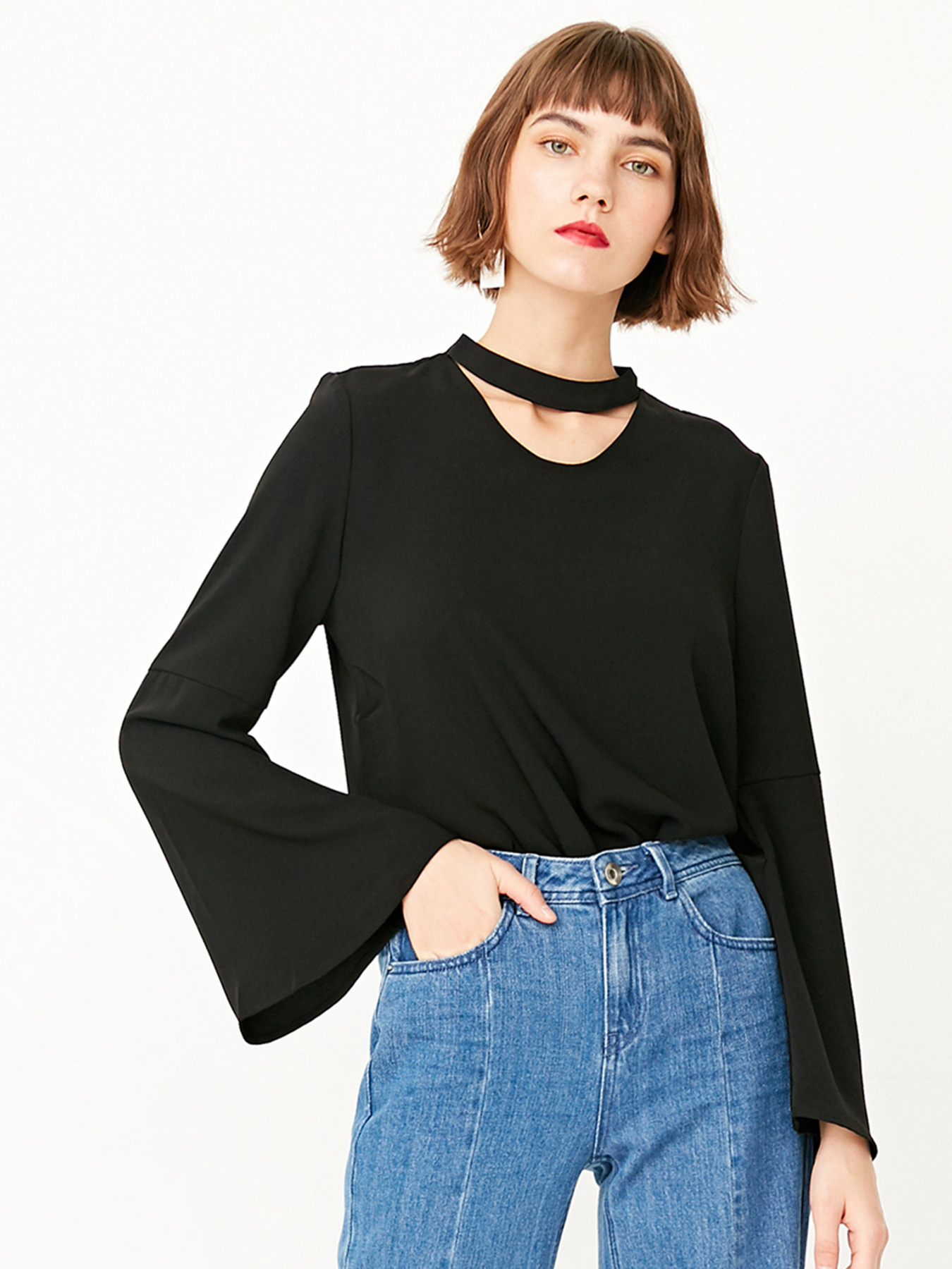 Блуза Only модель 117351523E40_чорний Фото