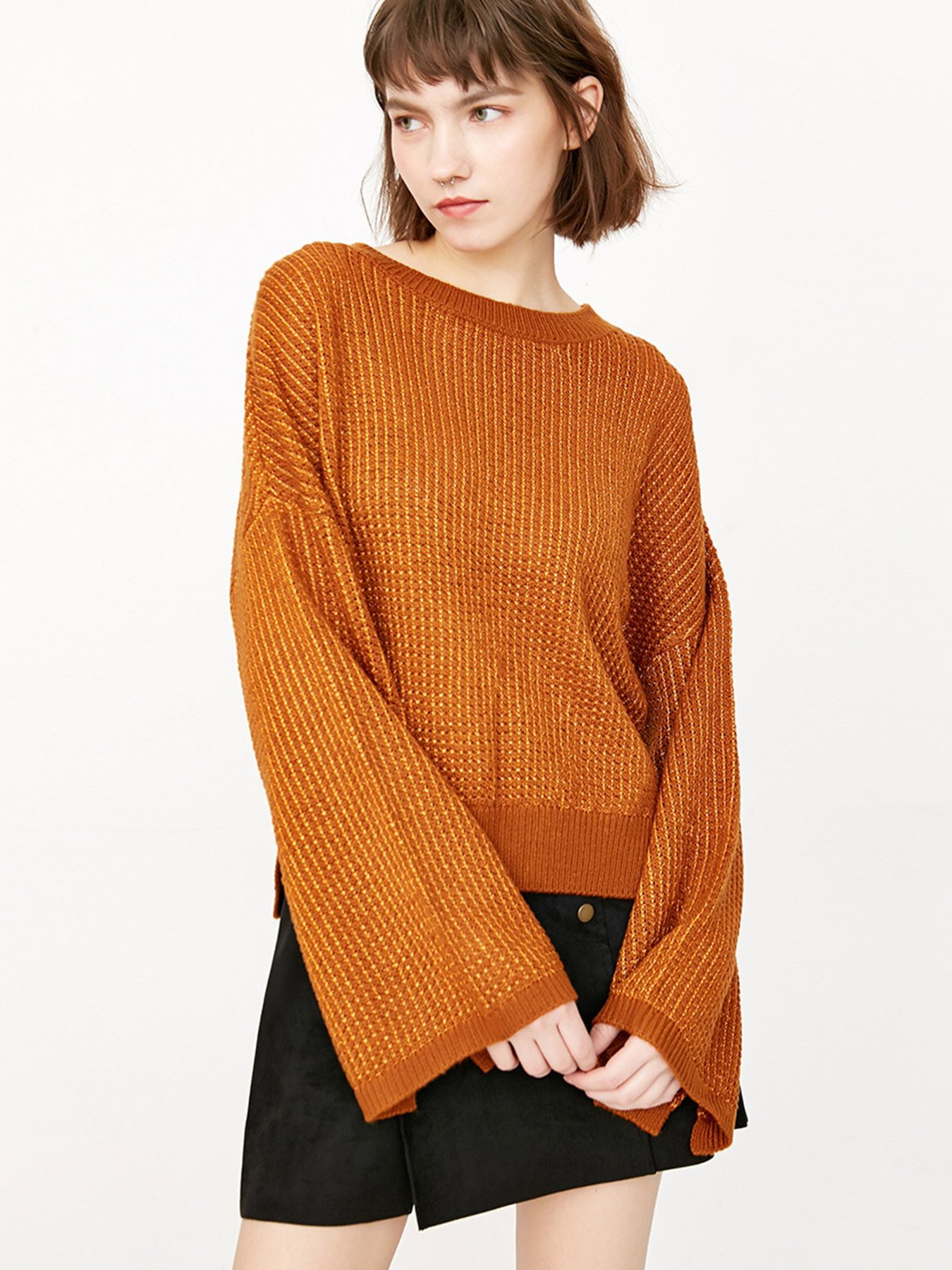 Джемпер Only модель 118113523F11_коричневий Фото