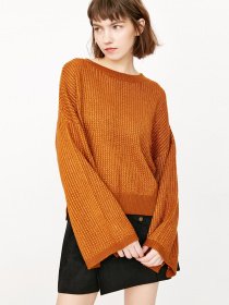 Джемпер Only модель 118113523F11_коричневий Фото