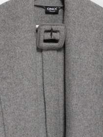 Пальто Only модель 11636T501104_сірий Фото