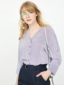 Блуза Only модель 118131519H8E_с.бузковий комб. Фото