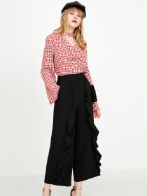 Штани палаццо Only модель 118150515S01_чорний Фото