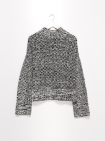 Свитер Only модель 118313561S02_чорний з білим Фото