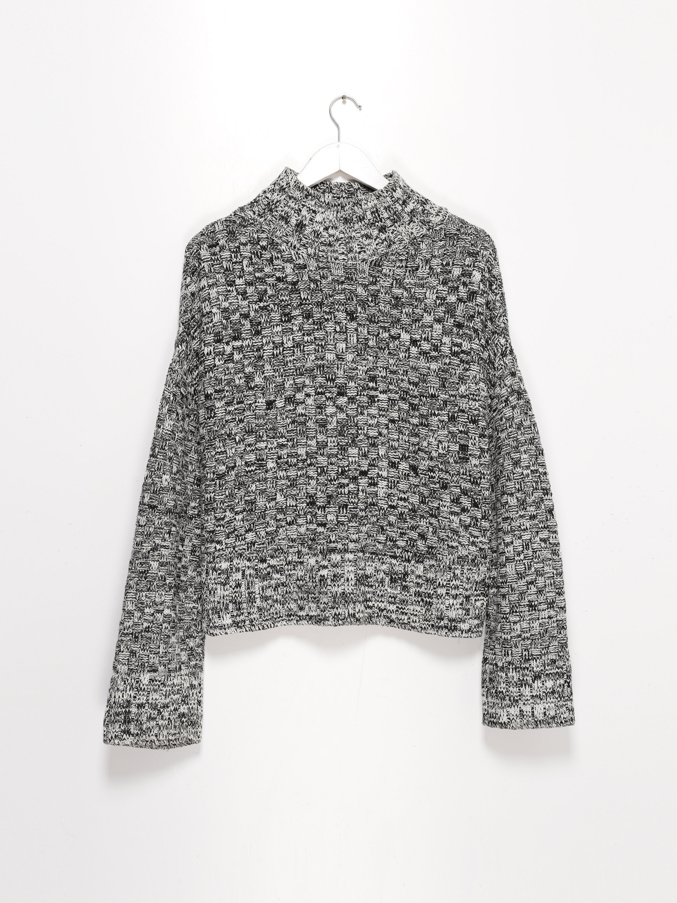 Светр Only модель 118313561S02_чорний з білим Фото