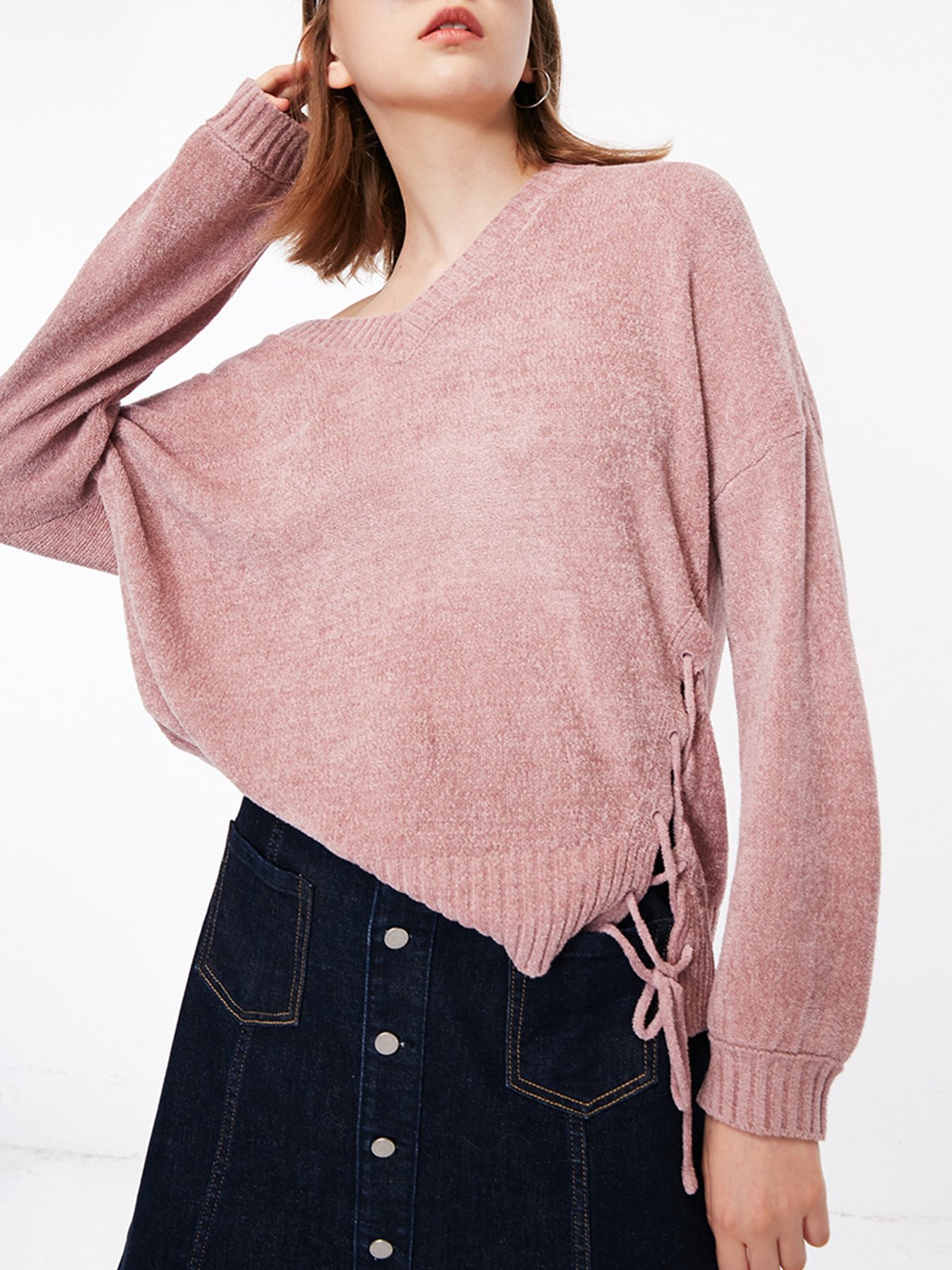 Джемпер Only модель 118313562C17_т.рожевий Фото