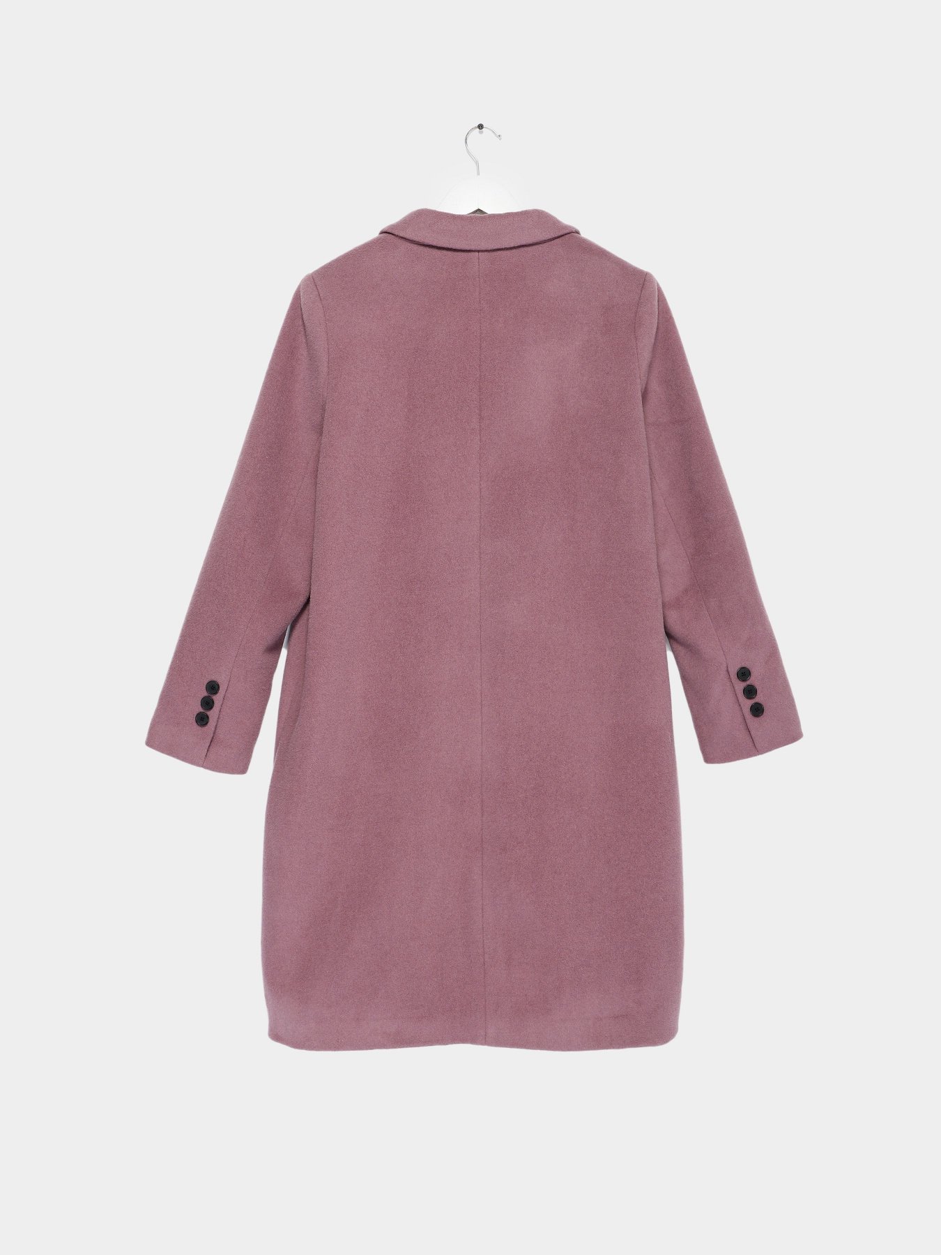 Пальто Only модель 118427502E11_т.бузковий Пальто Only модель 118427502E11_т.бузковий Фото