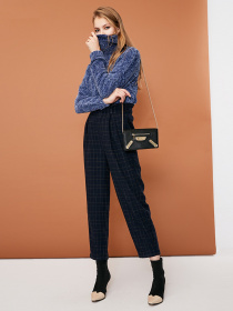 Светр Only модель 119113528E39_синій комб. Фото