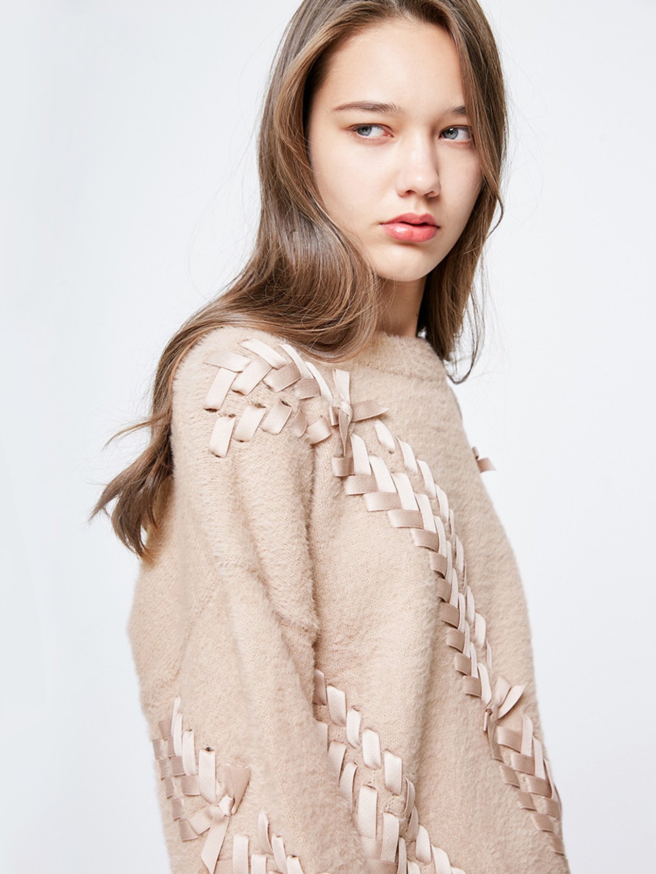 Джемпер Only модель 119113536C13_бежевий Фото