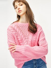 Джемпер Only модель 119125502C22_рожевий Фото