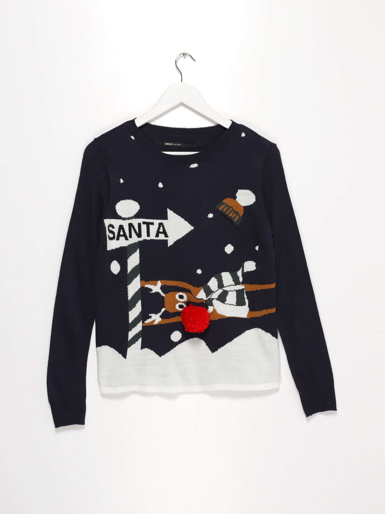 Джемпер Only модель 15161692_т.синій комб. Фото