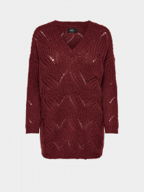 Джемпер Only модель 15181406_бордовий Фото