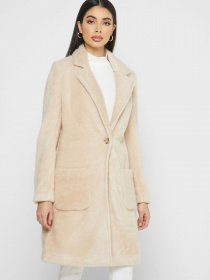 Пальто Only модель 15205407_с.бежевий Фото