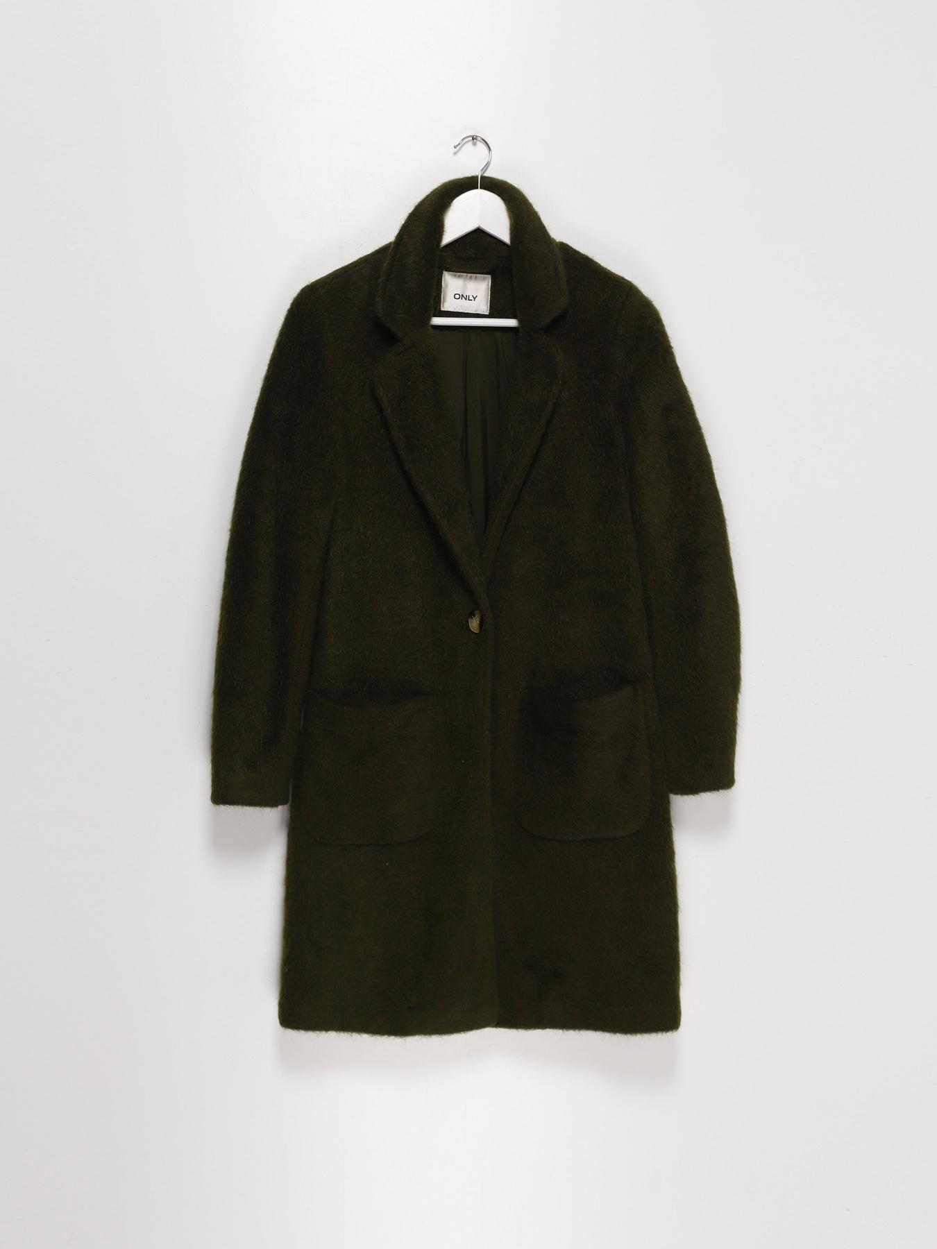 Пальто Only модель 15205407_хакі Пальто Only модель 15205407_хакі Фото