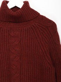 Свитер Only модель 15210949_т.бордовий Фото