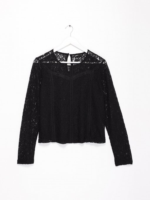 Блуза Only модель 15215832_чорний Фото