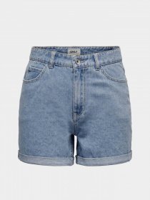 Шорты джинсовые Only модель 15230571_Light Blue Denim Фото