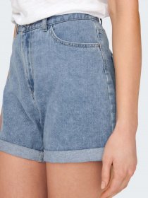 Джинсові шорти Only модель 15230571_Light Blue Denim Фото