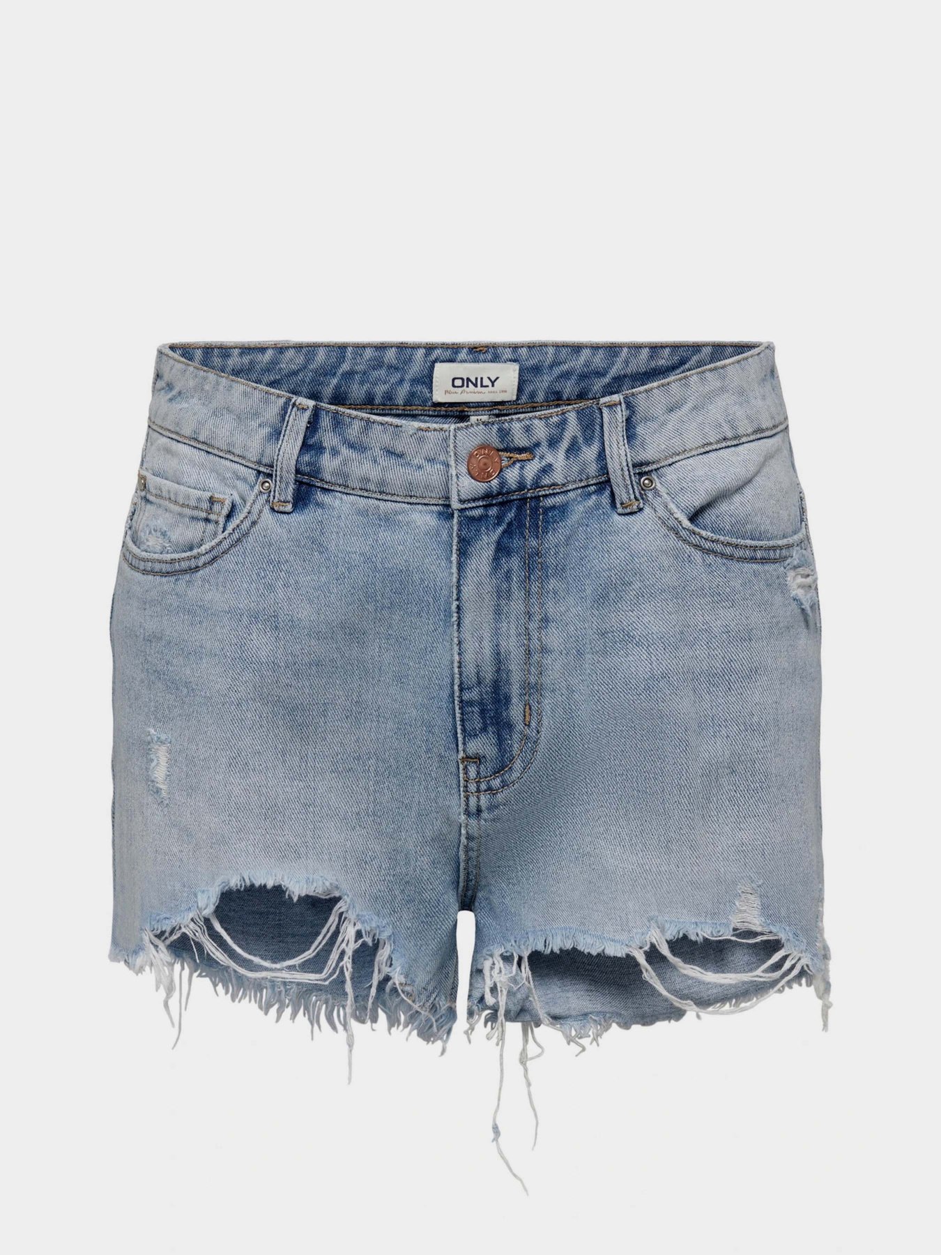 Шорти джинсові Only модель 15256232_Light Blue Denim Фото