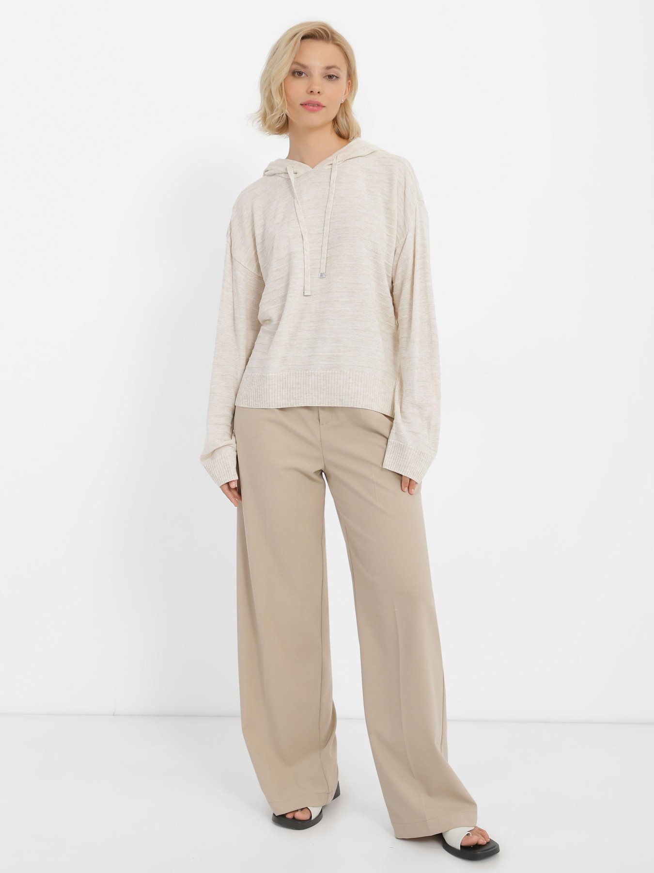 Худи Only модель 15294525_Pumice Stone Фото